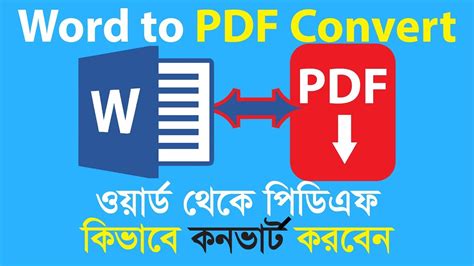 How To Convert Word To Pdf Offline Word To Pdf File Word To Pdf