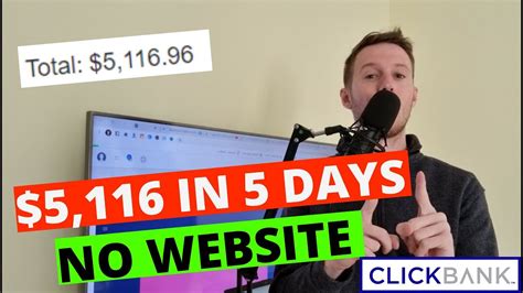 How To Promote Clickbank Products Without A Website Youtube