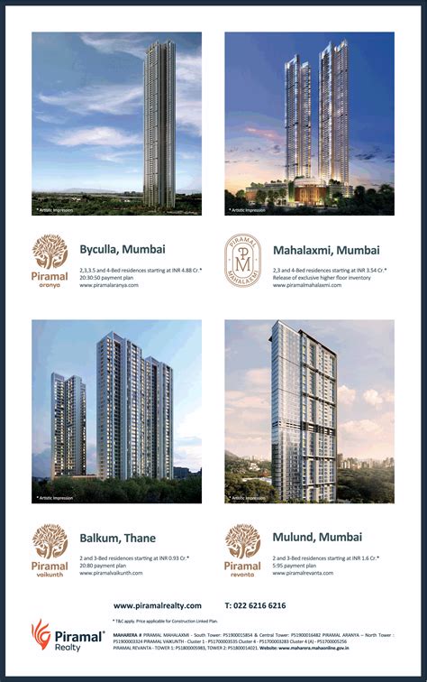 Piramal Realty 2 And 3 Bhk Homes Ad Advert Gallery