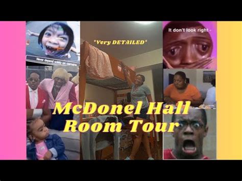 MSU Dorm Tour In VERY Much Detail Lol McDonel Hall EDITION YouTube