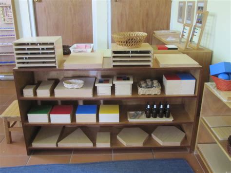 Beautiful Sun Montessori Shelves Setup