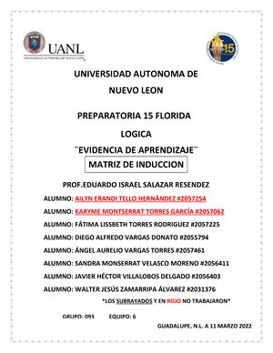 Logica Etapa 2 NO SEEE Universidad Autónoma de Nuevo León