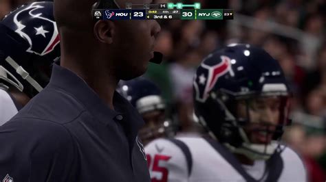 Texans Vs Jets Tnf Week Simulation Madden Rosters Youtube