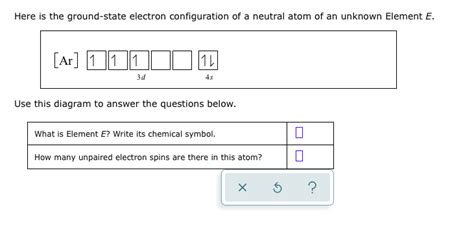 Solved Here is the ground-state electron configuration of a | Chegg.com