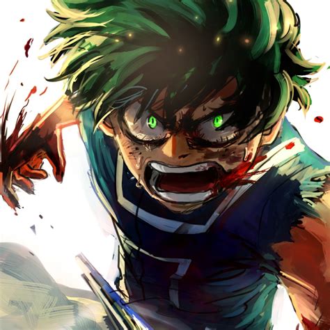 Steam Workshop Deku Blood Animated With Sound Boku No Hero