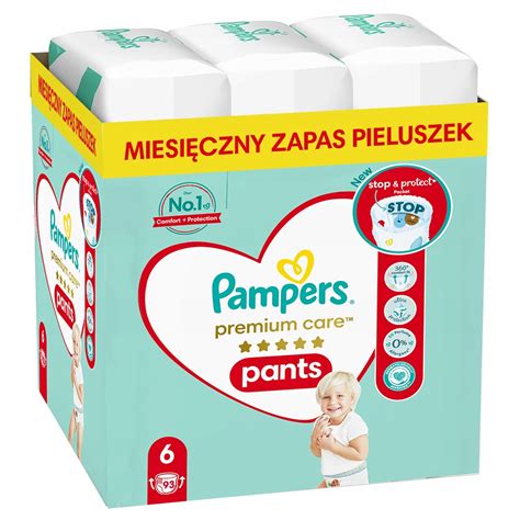 Pampers Premium Care 6 93 Szt 15 Kg Pieluchomajtki 12791492213