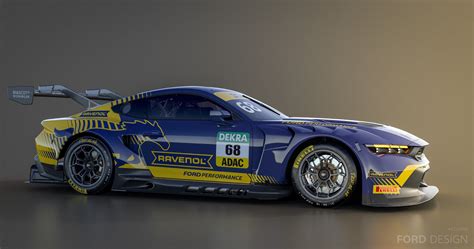 HRT Ford Performance tritt 2025 mit dem Mustang GT3 in der DTM und beim ...