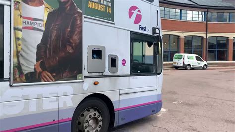 First Bus Sheffield X First Doncaster 37257 On 95 Arriving At Sheffield