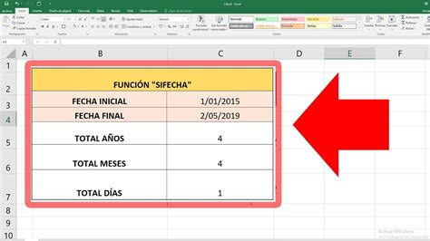 Formula En Excel Para Calcular Meses Entre Dos Fechas Printable