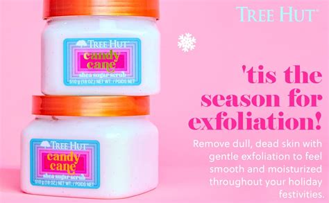 Tree Hut Candy Cane Shea Sugar Exfoliating Body Scrub