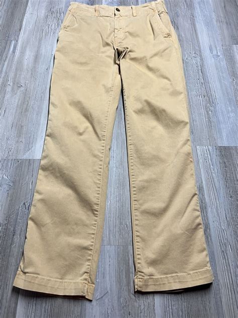 American Eagle Outfitters Original Straight Chinos Khakis 30x34 Tan