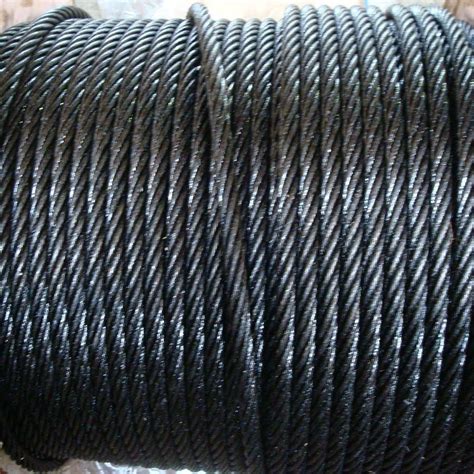 Ungalvanized X S Fc Steel Wire Rope For Elevator Used Wire Rope For