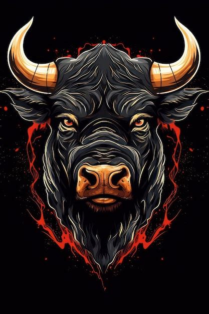 Premium Photo | Angry Bull Logo