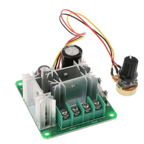 Green 6v 90v 15a Pulse Width Pwm Dc Motor Speed Controller Switch