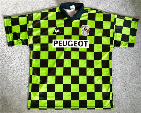 Coventry City Special Football Shirt Sponsored By Peugeot