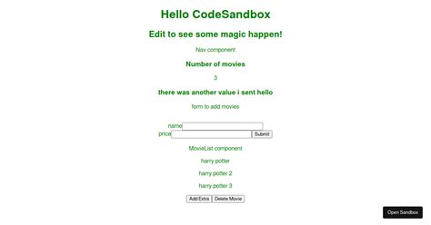 Use Context Codesandbox