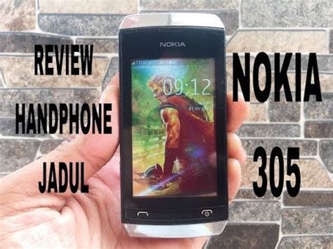 Review Handphone Jadul Nokia Asha Hp Klasik Touchscreen Kamera