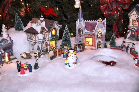 Consejos Para Disponer Una Villa De Navidad Christmas Village Display