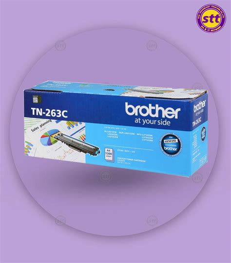 ผงหมึกสีฟ้า Brother Genuine Cyan Toner Tn 263c