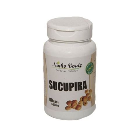 Sucupira em Cápsula 500mg 60 Caps Ninho Verde Rótulo do Bem