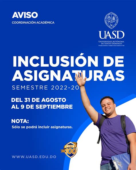 Universidad Uasd On Twitter Uasdiano Recuerda Hoy Se Habilita El