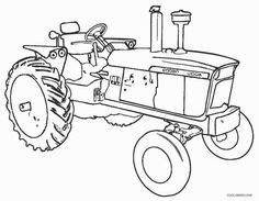 John Deere Tractor Sketch at PaintingValley.com | Explore collection of ...