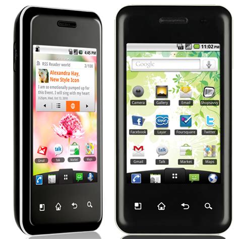 Lg Optimus One Chic Android Gagadget