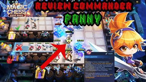 Review Skill Commander Fanny Magic Chess Youtube