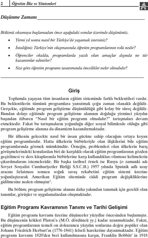 Öğretim İlke ve Yöntemleri PDF Free Download