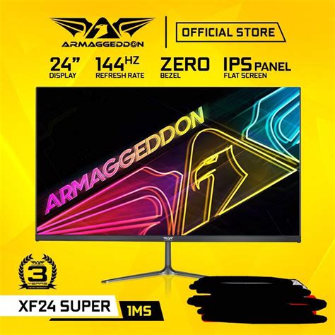 ARMAGEDDON XF24HD SUPER 144Hz Gaming Monitor Computers Tech Parts