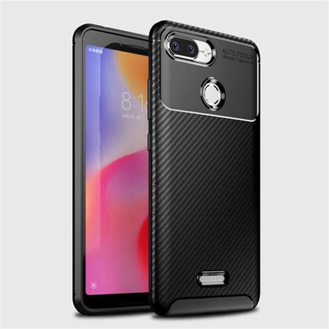 Tampa Caixa Do Telefone Para Xiaomi Redmi 6 6 Luxo Cor Sólida Ultrafino Soft Case Para Xiaomi