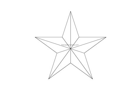 Texas Star Disegni CAD Gratuiti