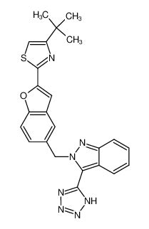 5 2 2 4 Terc Butiltiazol 2 Il Benzofuran 5 Il Metil 2H