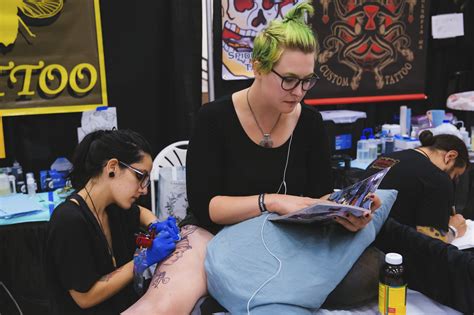 Photos Hundreds Get Inked At The 2018 Seattle Tattoo Expo Seattle