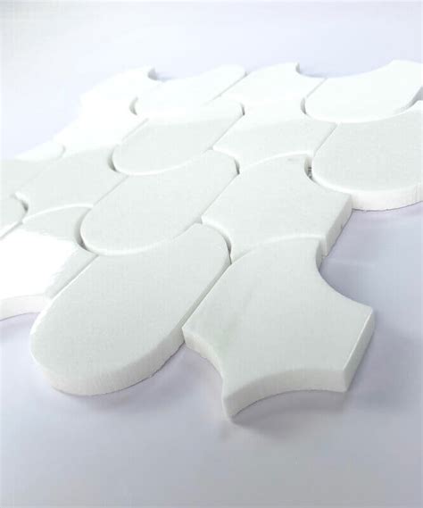 Fin Pure White Marble Mosaic C Ng Ty Tnhh Trung H Ng H N I