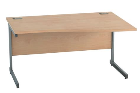 Cantilever Wave Desk 3 Sizes And 4 Top Colours Thames Satellite