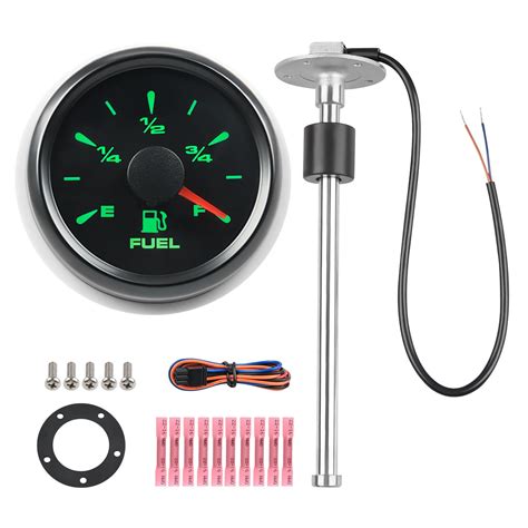 Marine Fuel Gauge And Sending Unit Kit