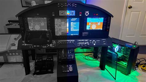 How a Home Cockpit / Flight Simulator Comes to Life - Home Cockpit ...