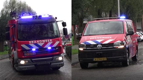 Brandweer Spijkenisse En Ovd B Met Spoed Naar Gaslekkage In Spijkenisse