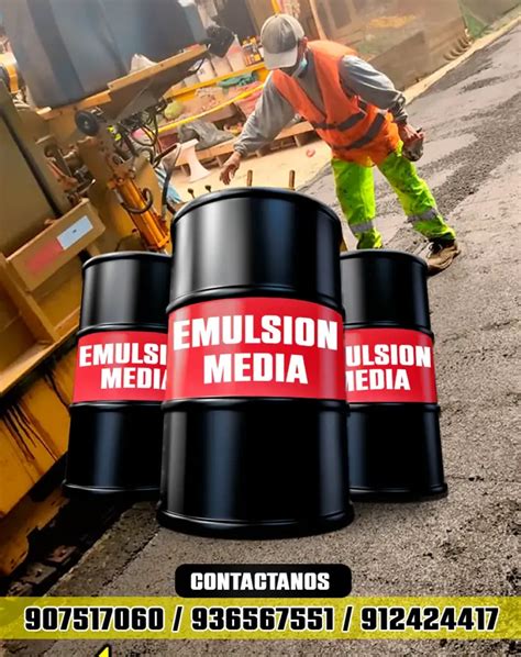 Venta de Emulsión Asfáltica de Rotura Media en Lima