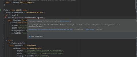 Flutter How To Use Webview Platform Webwebviewplatform And