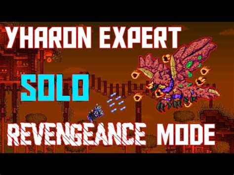 Terraria Yharon Boss Fight Expert Revengeance Mode Calamity Mod