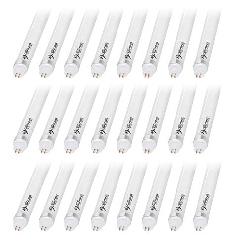 Jesled T8 4ft Led Tube Light Bulbsdual Row 28w 5000kdual End Powered4 Pack