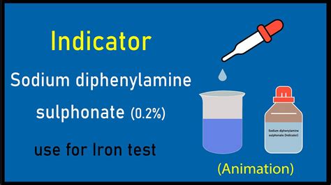 Sodium Diphenylamine Sulphonate Indicator Sodium Diphenylamine