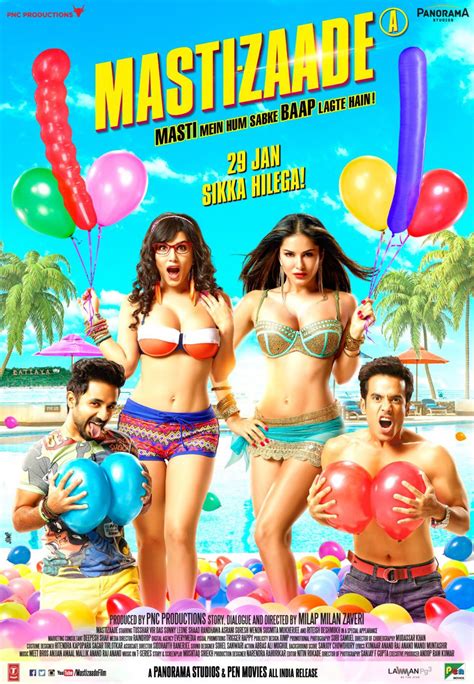 Mastizaade (#1 of 2): Extra Large Movie Poster Image - IMP Awards