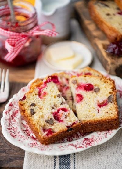 Homemade Cranberry Bread The Seasoned Mom