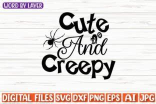 Cute And Creepy Svg Graphic By Emdgraphic Creative Fabrica