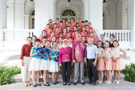 Angels Of Peace Perform At Istana Lunar New Year Open House Soka