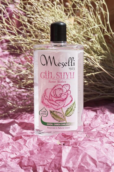 Meselli Gülsuyu %100 Natural 200 Ml Cam Şişe (1. Kalite) - %100 Naturel ...