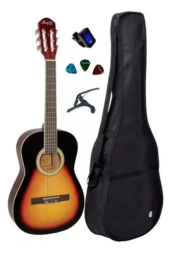 Violão Acustico Tagima Ac34 3 4 Nylon Infantil Kit Completo